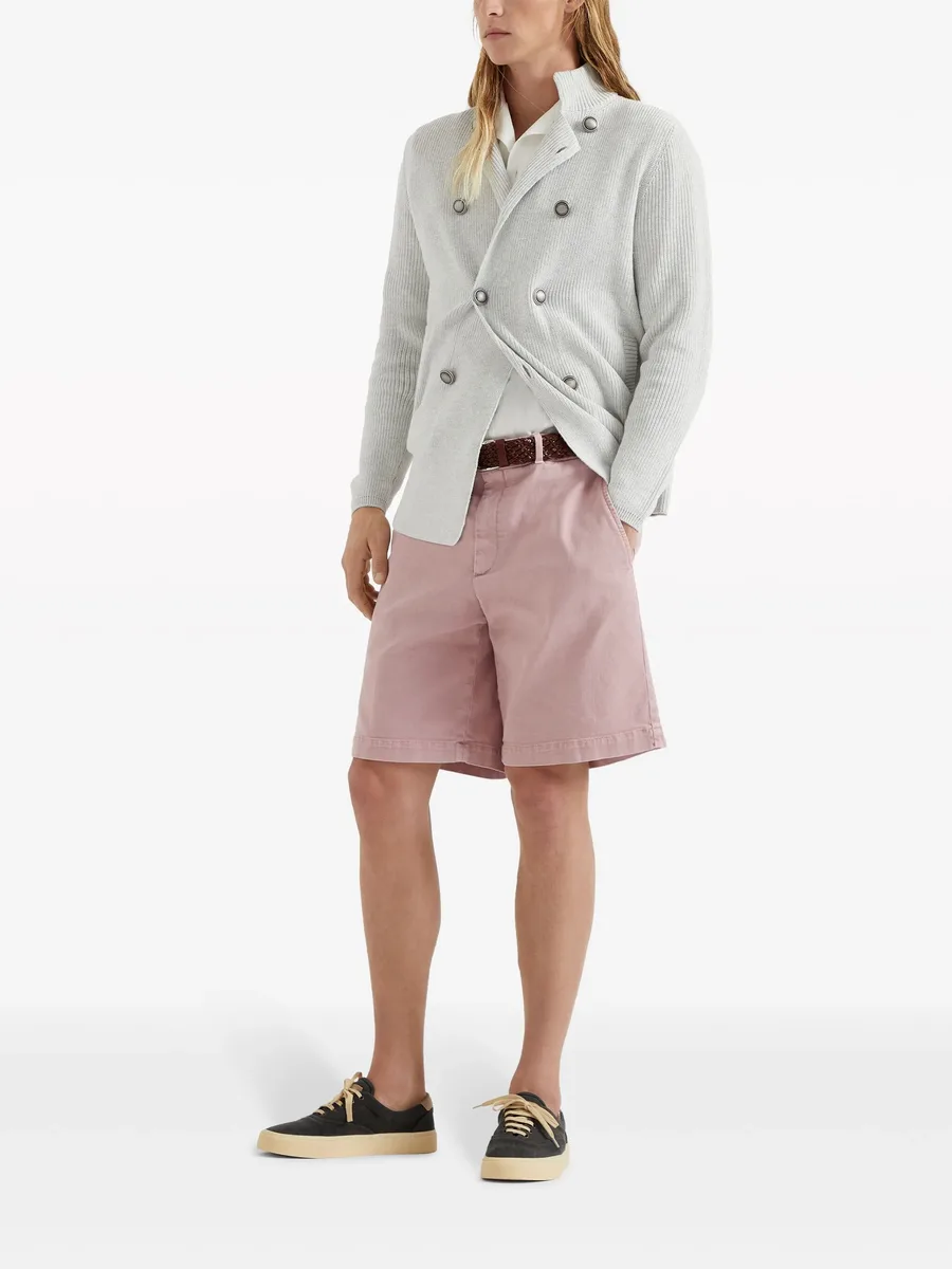 denim Bermuda shorts 4