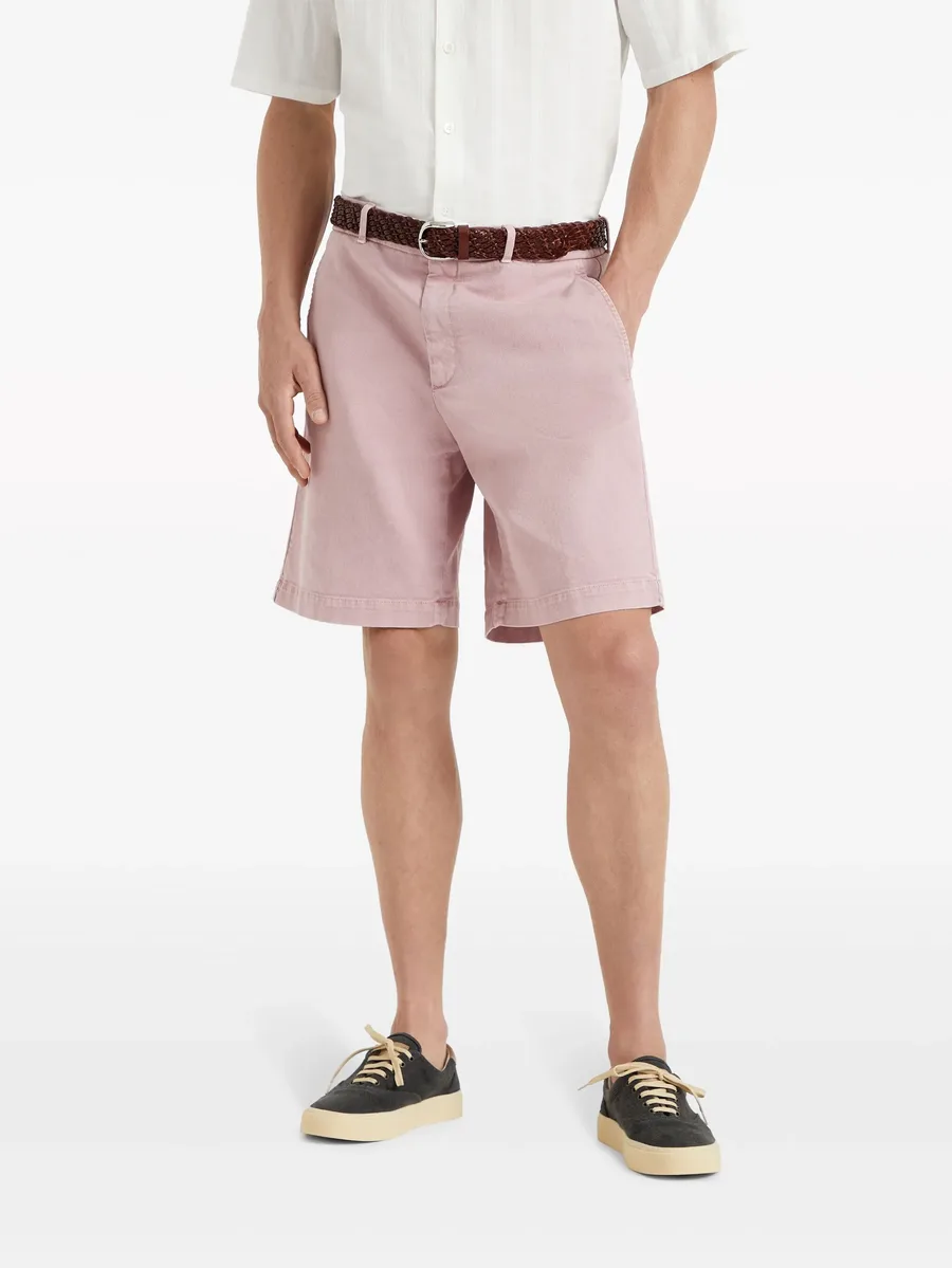 denim Bermuda shorts 6