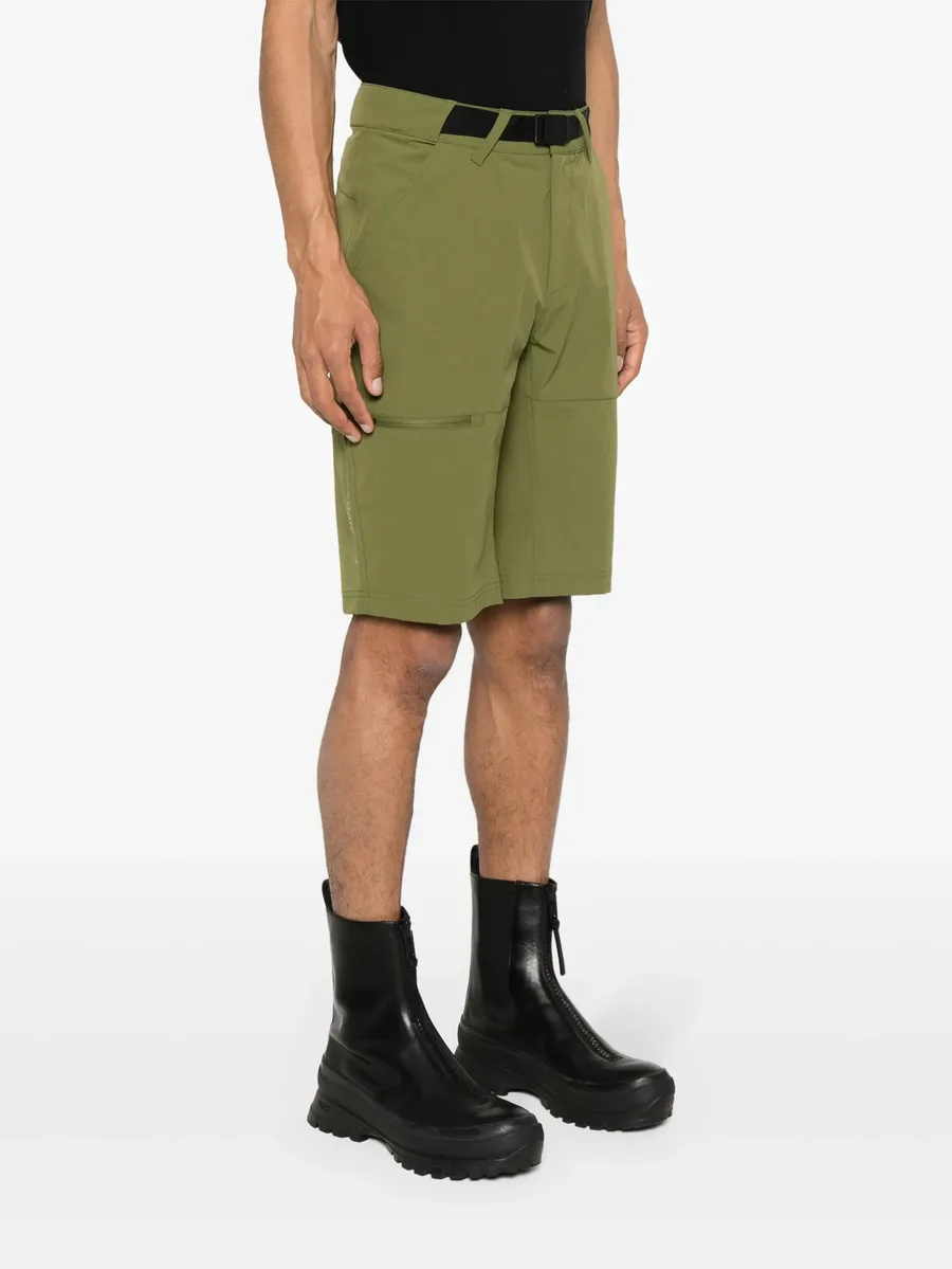 appliqué-logo cargo shorts 6