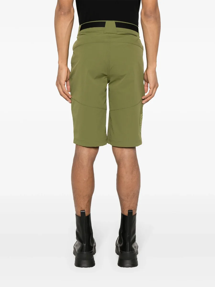 appliqué-logo cargo shorts 8