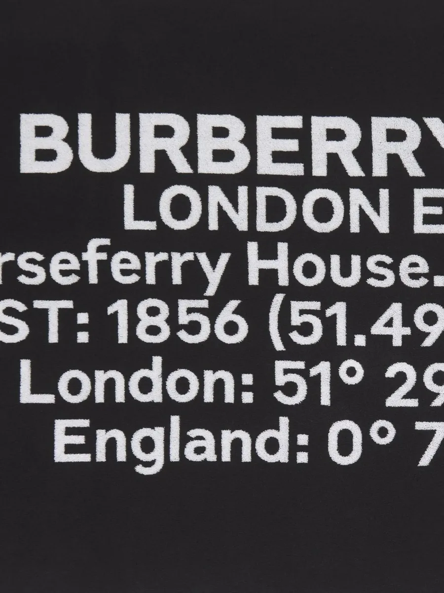 Horseferry-print jacquard cotton bath towel 2