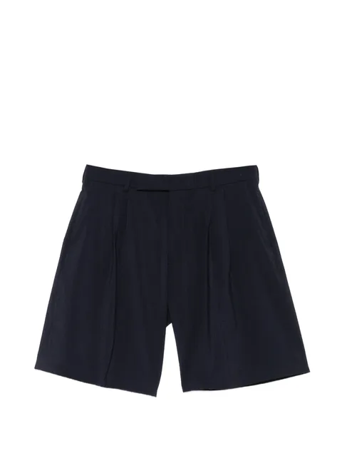 pleated shorts