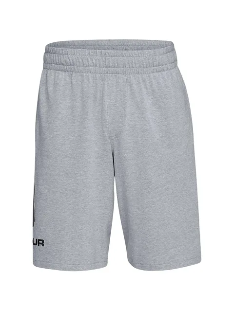 logo-print shorts