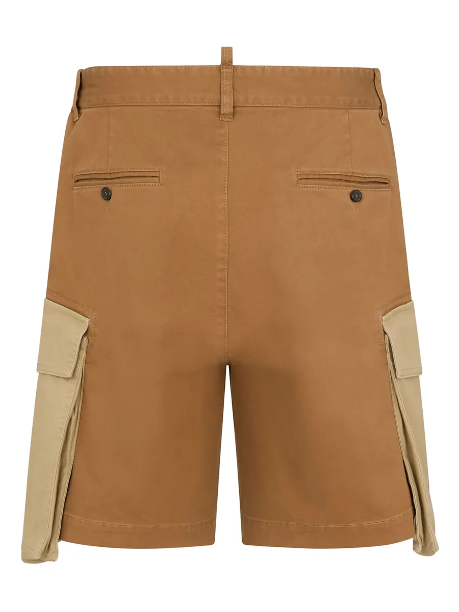 two-tone cargo shorts 4