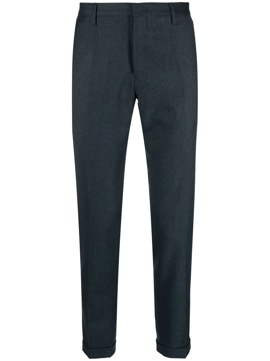 tapered-leg wool chinos 1