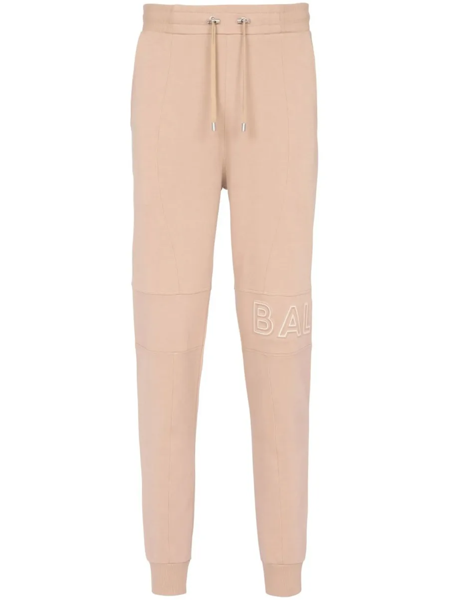embossed logo track pants 2