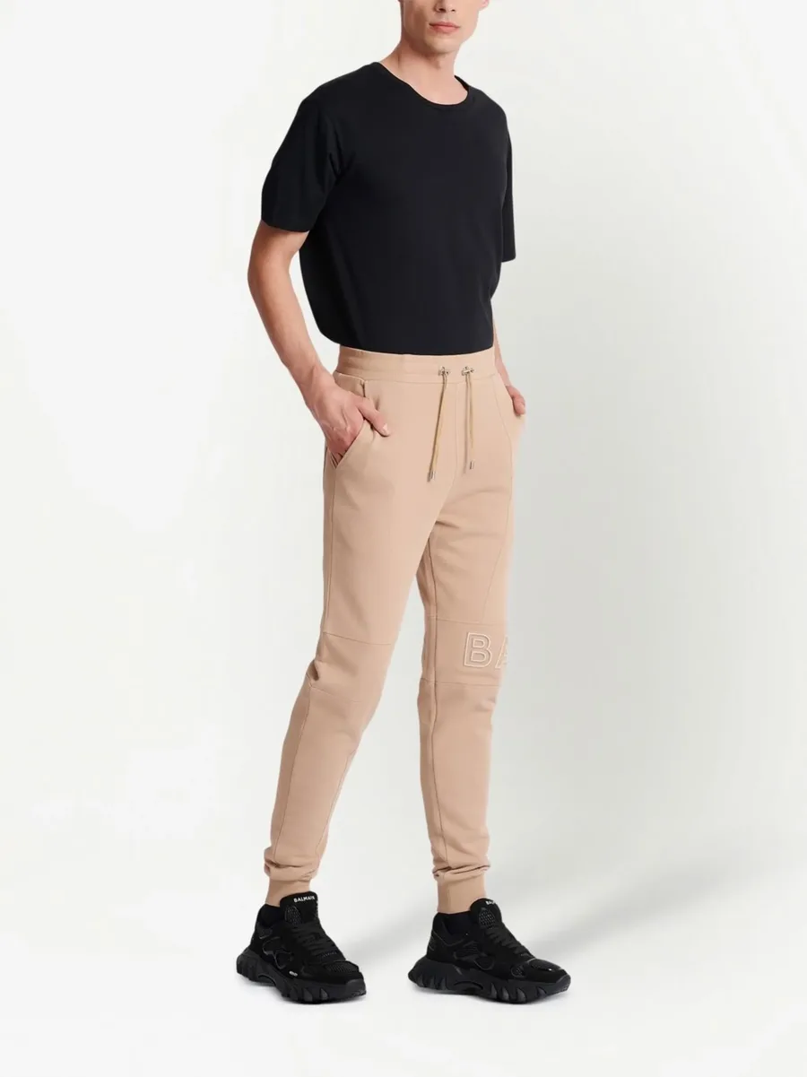 embossed logo track pants 5