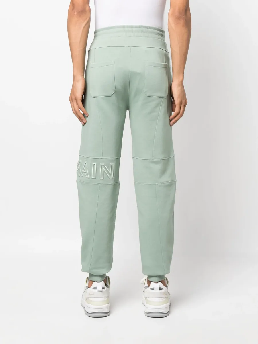 logo-embossed track pants 8