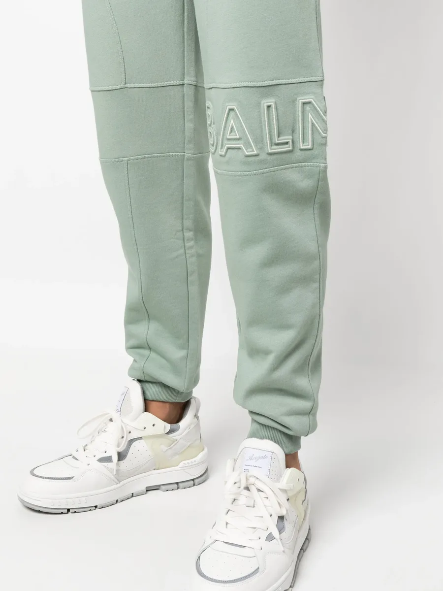 logo-embossed track pants 9