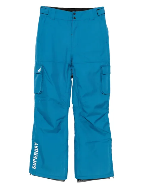 panelled cargo trousers