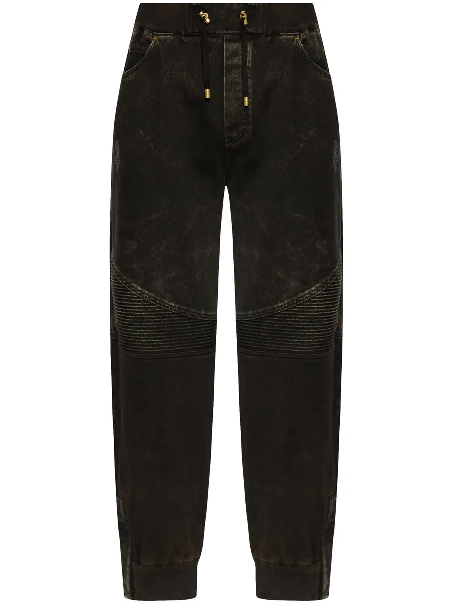 cotton straight-leg trousers 2