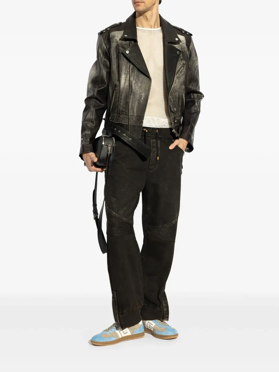 cotton straight-leg trousers 3