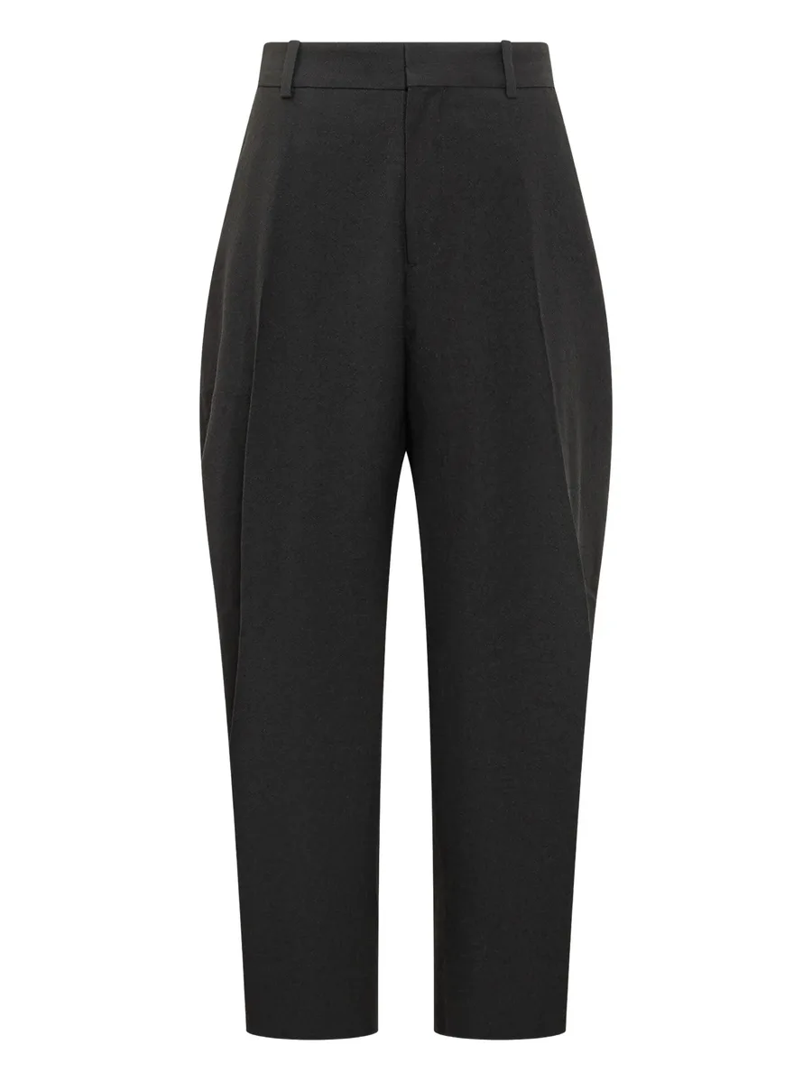 curved full-length trousers 2