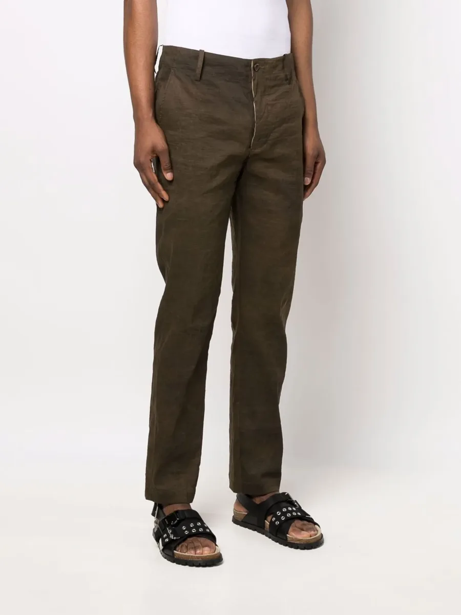 straight-leg chino trousers 6