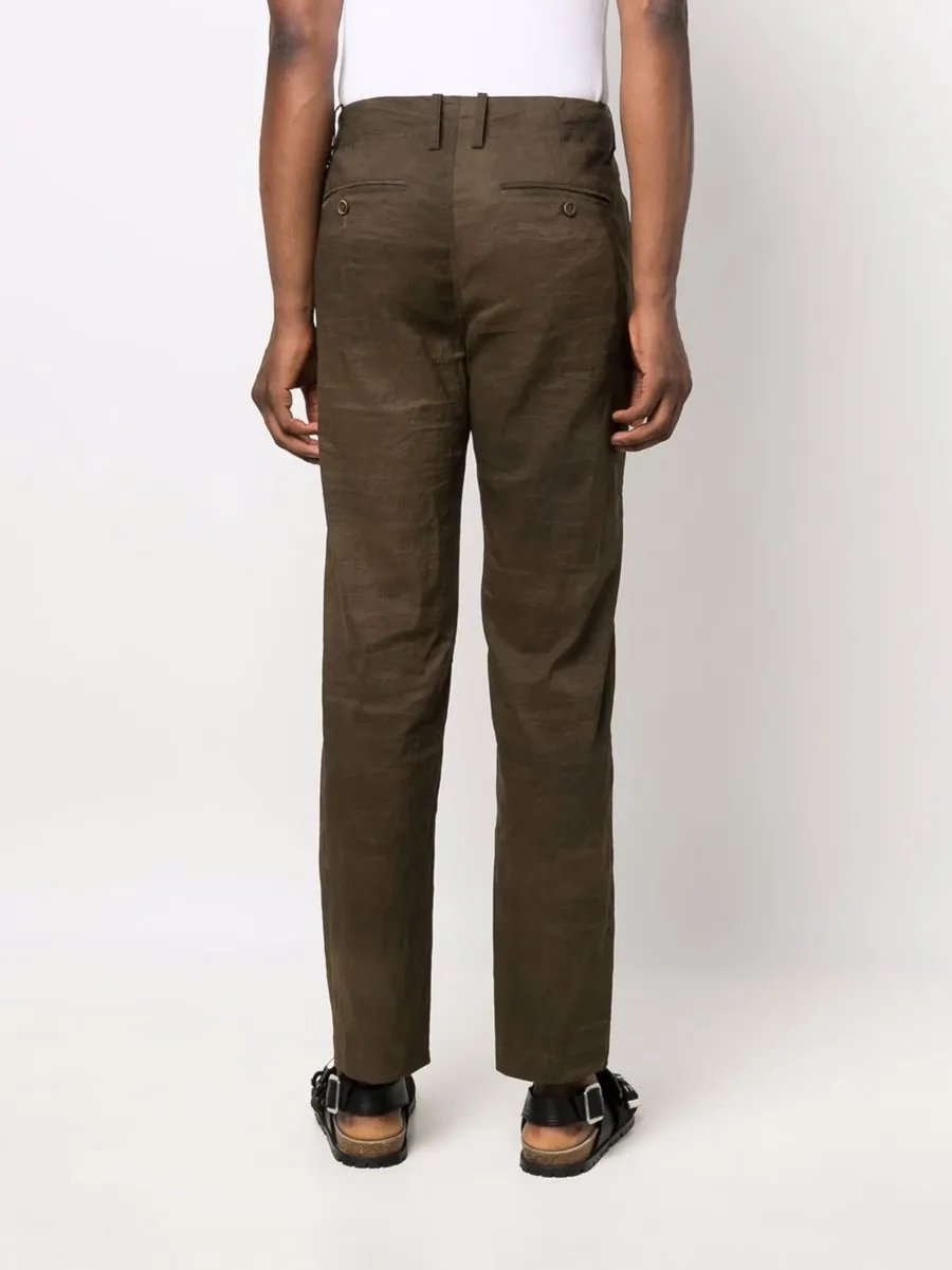 straight-leg chino trousers 8