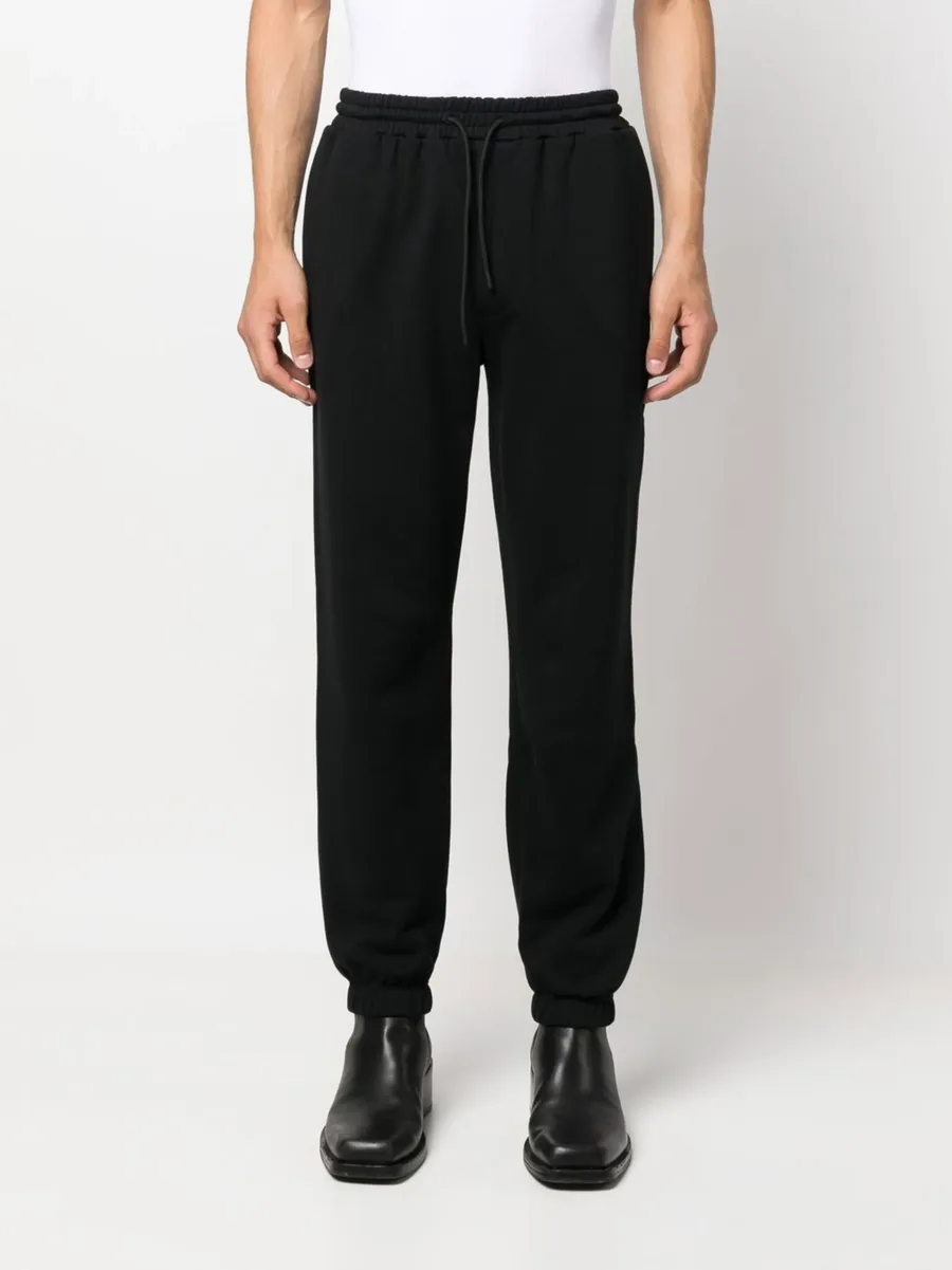 logo-print cotton track pants 5
