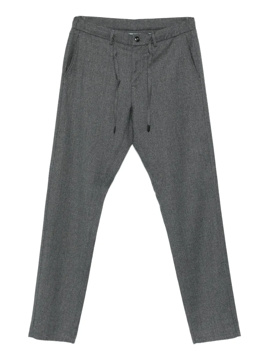 drawstring wool trousers 2