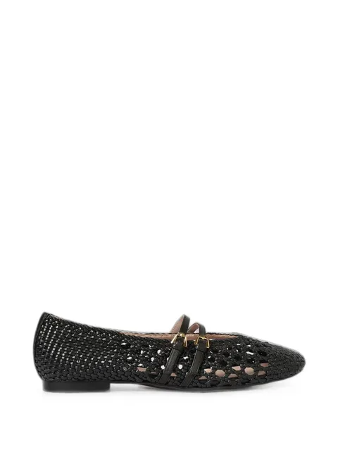 Risako woven-design ballet flats