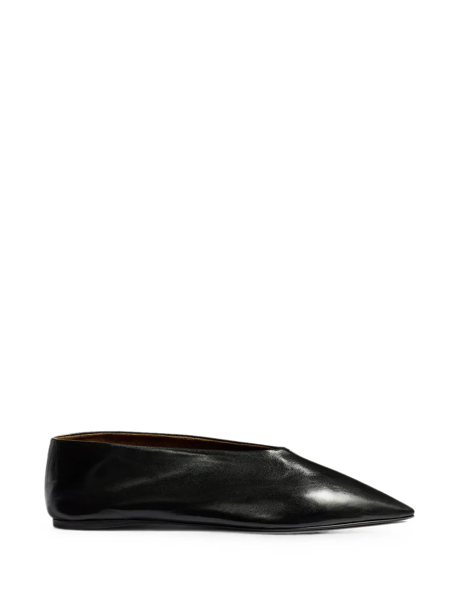 staple-detail ballet flats 2