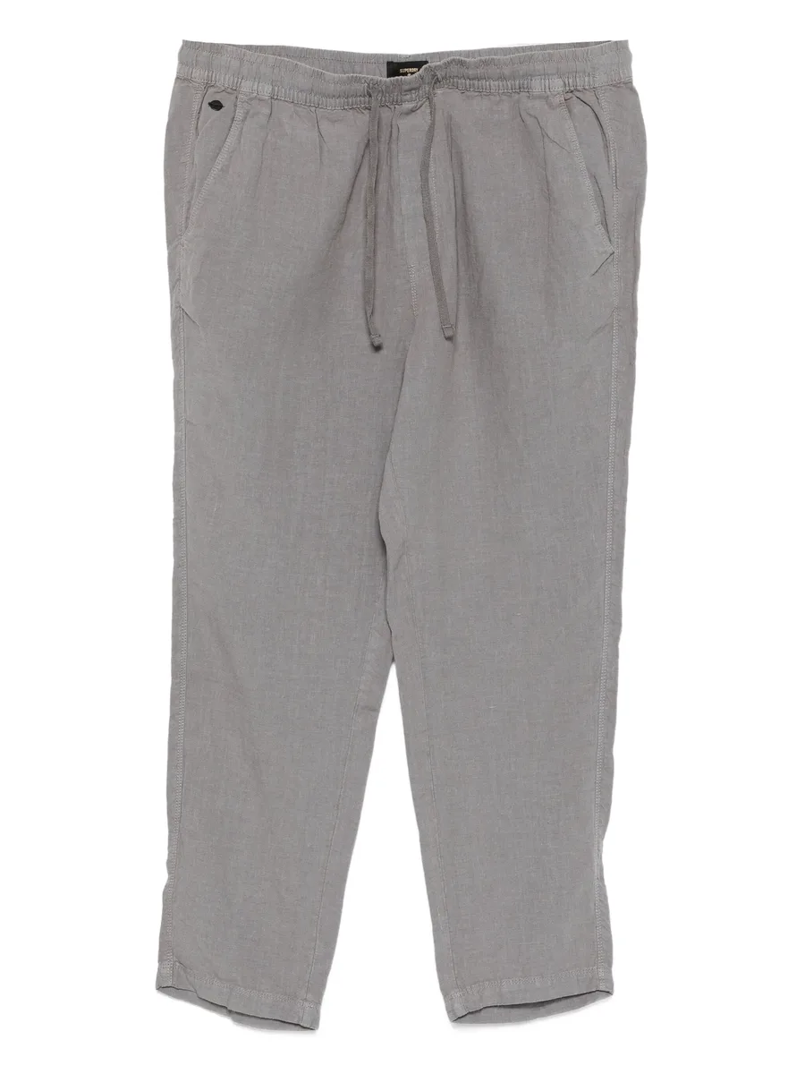 drawstring-waist trousers 2