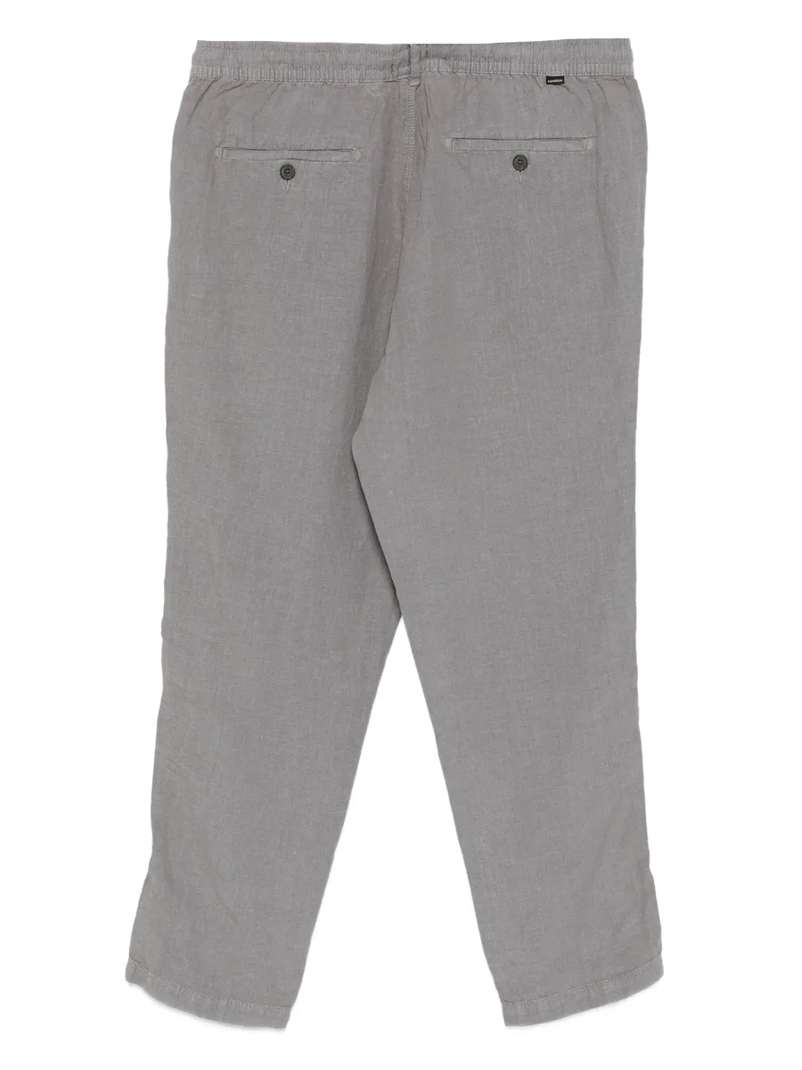 drawstring-waist trousers 4