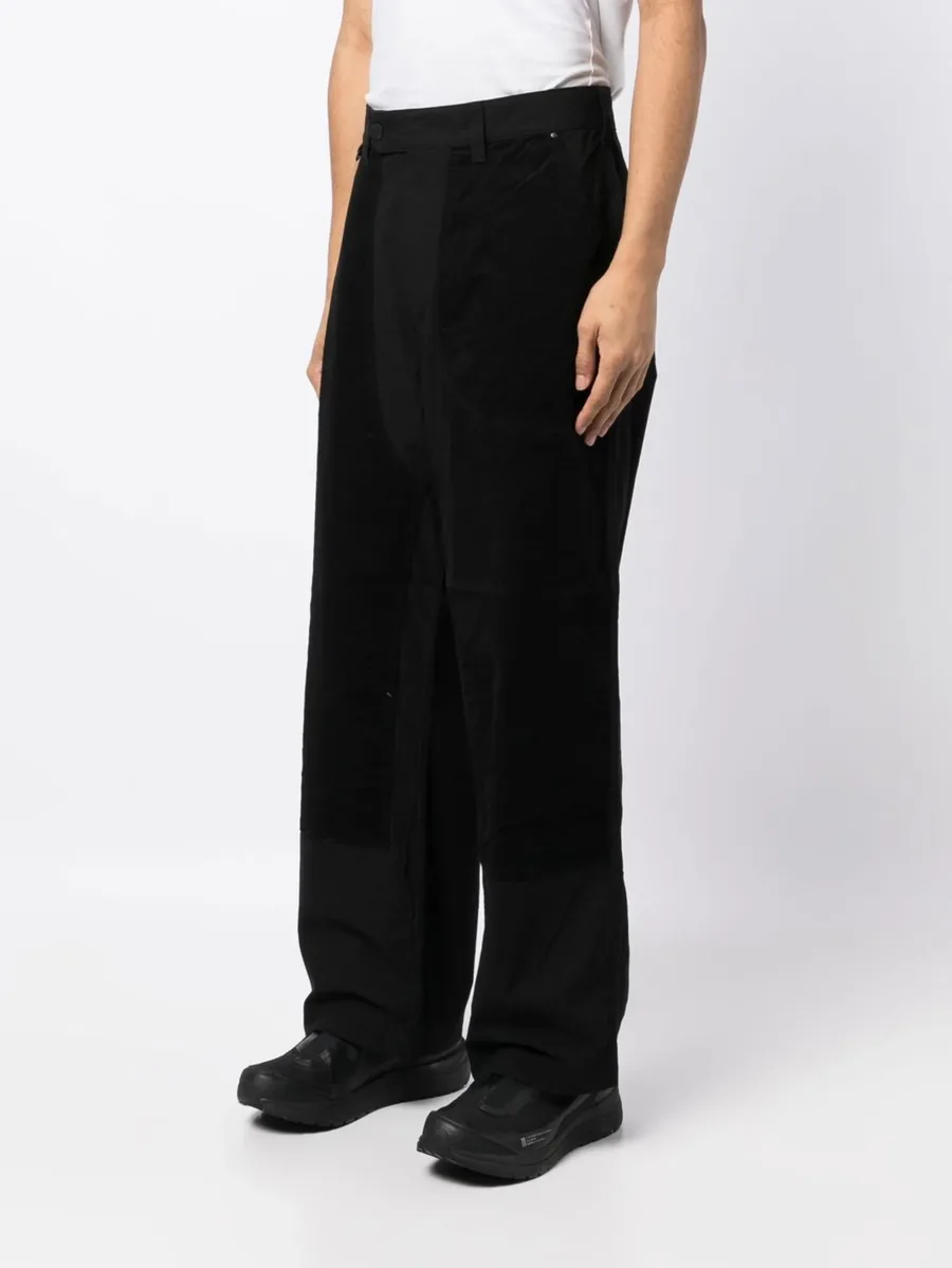 four-pocket straight-leg trousers 6