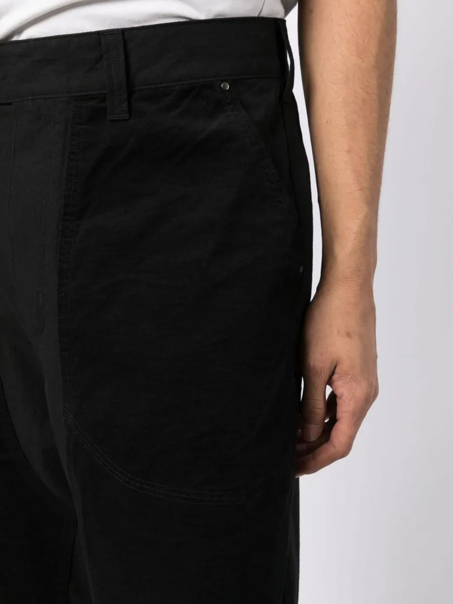 four-pocket straight-leg trousers 9