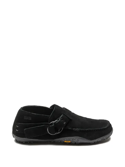 buckle-strap sneakers