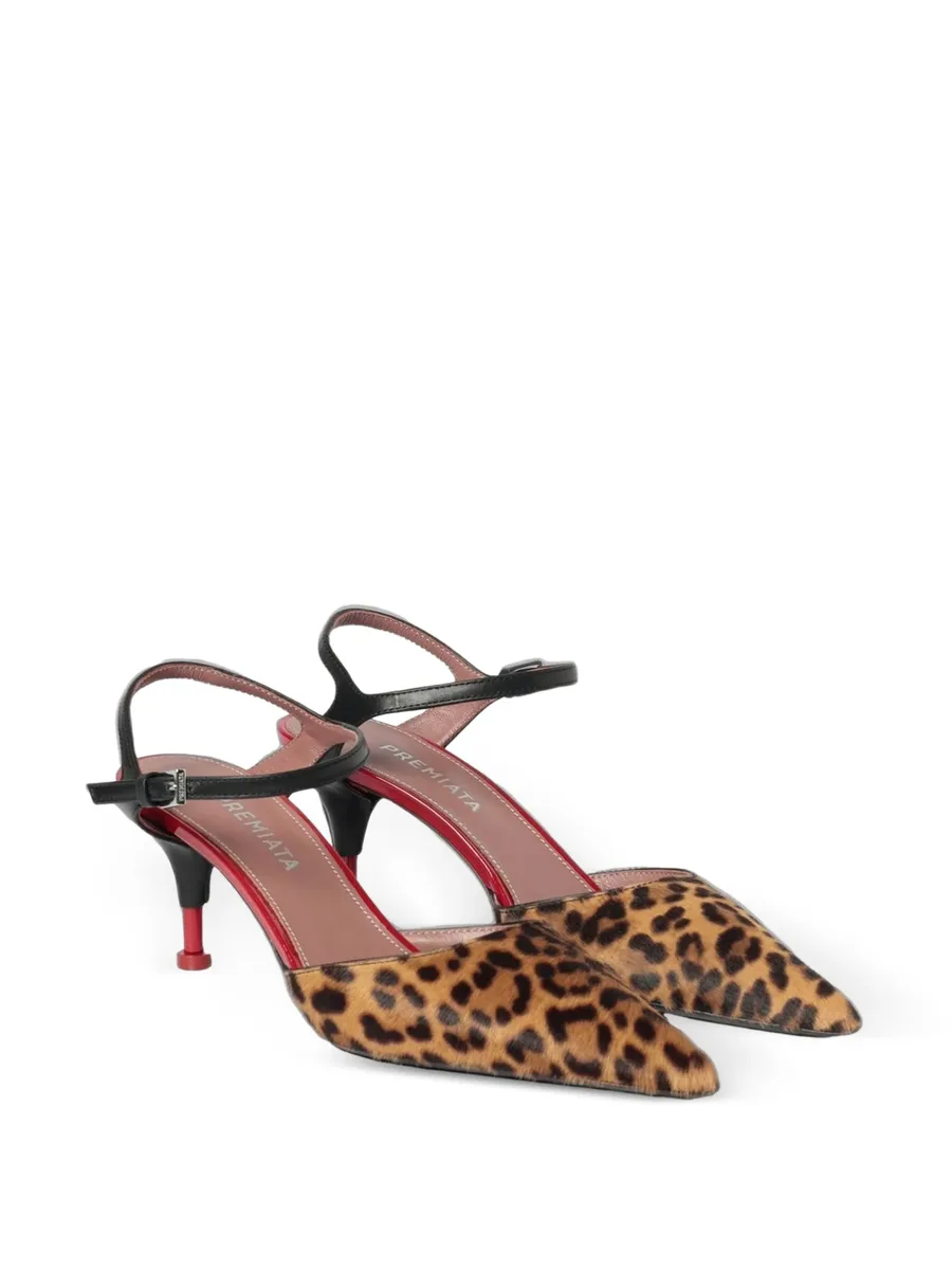 leopard-print slingback pumps 4