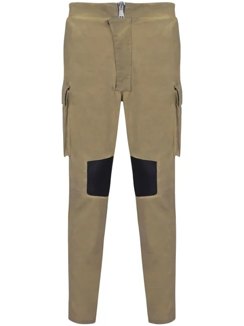 tapered-leg trousers