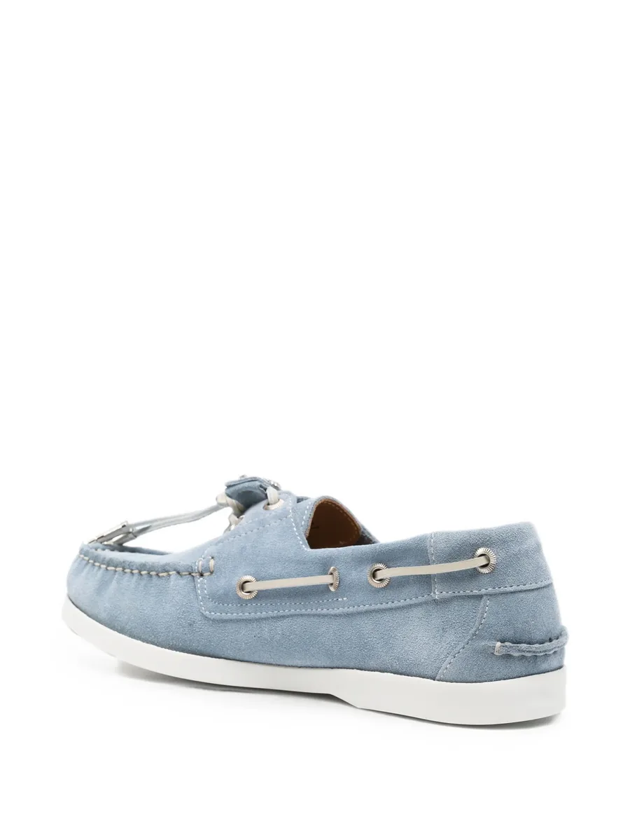 suede-finish boat shoes 6
