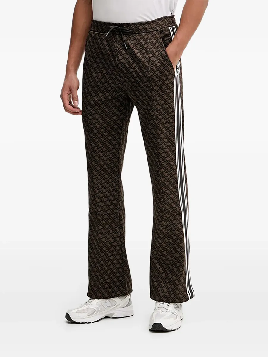 monogram stripe trousers 2