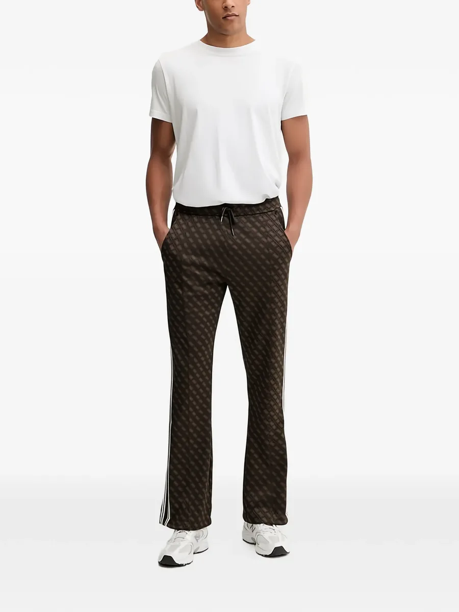 monogram stripe trousers 4