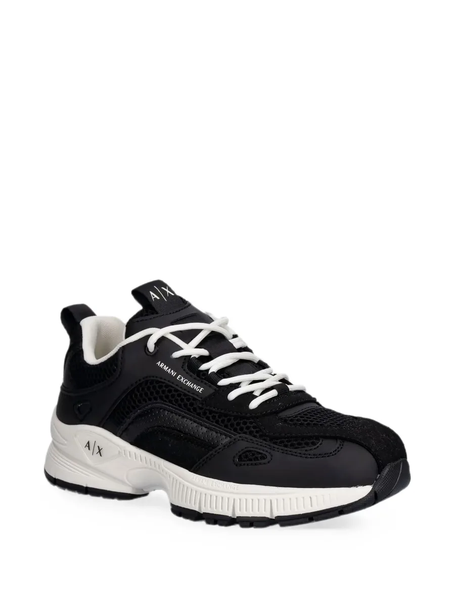 panelled mesh-insert sneakers 3