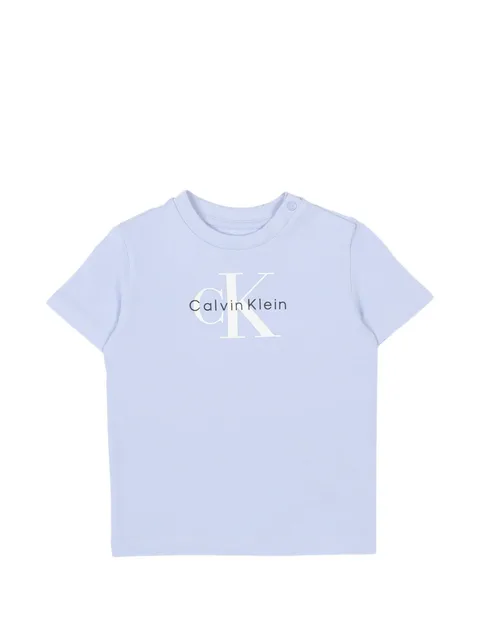 logo-lettering T-shirt