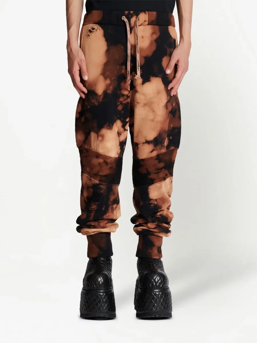tie-dye print track pants 5