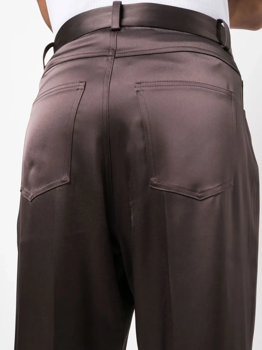 mid-rise straight-leg trousers 10