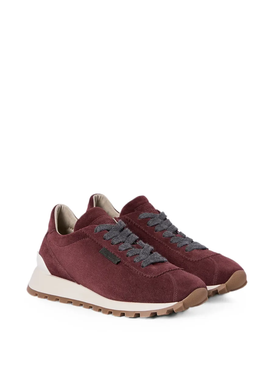 suede runners with shiny tab 4