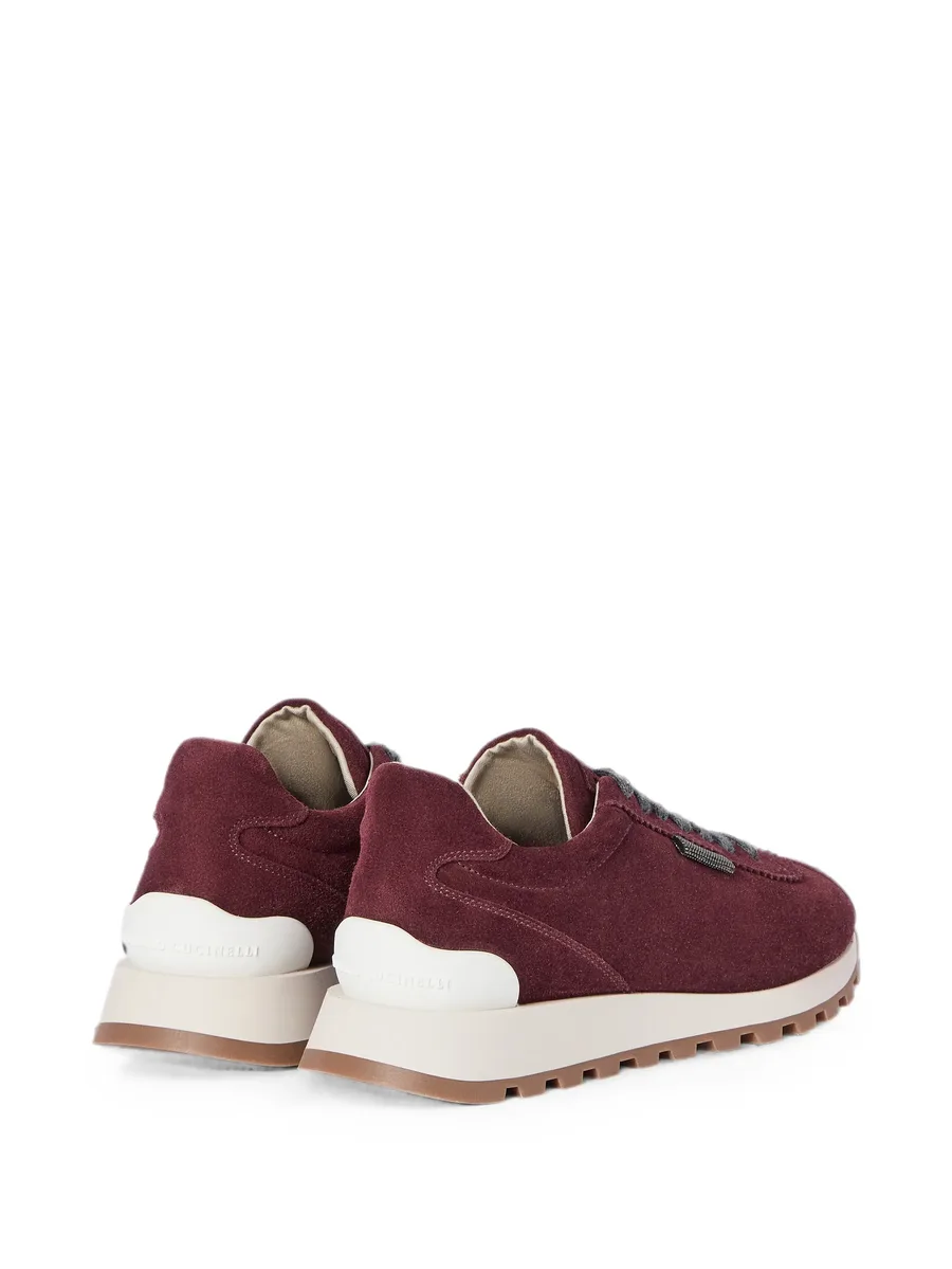 suede runners with shiny tab 6