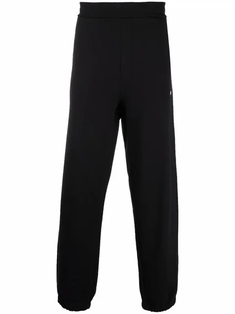 logo-print track pants