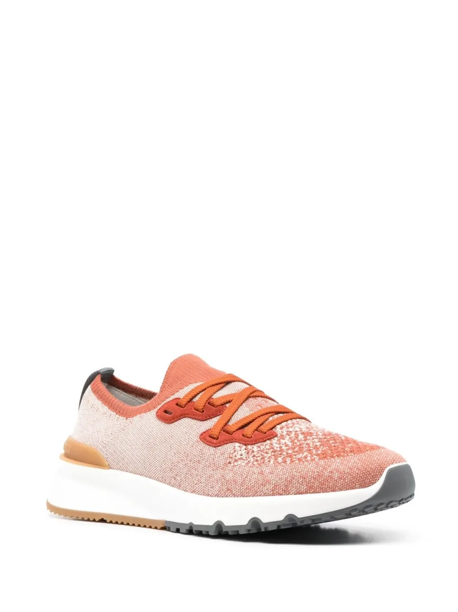 speckled low-top sneakers 4