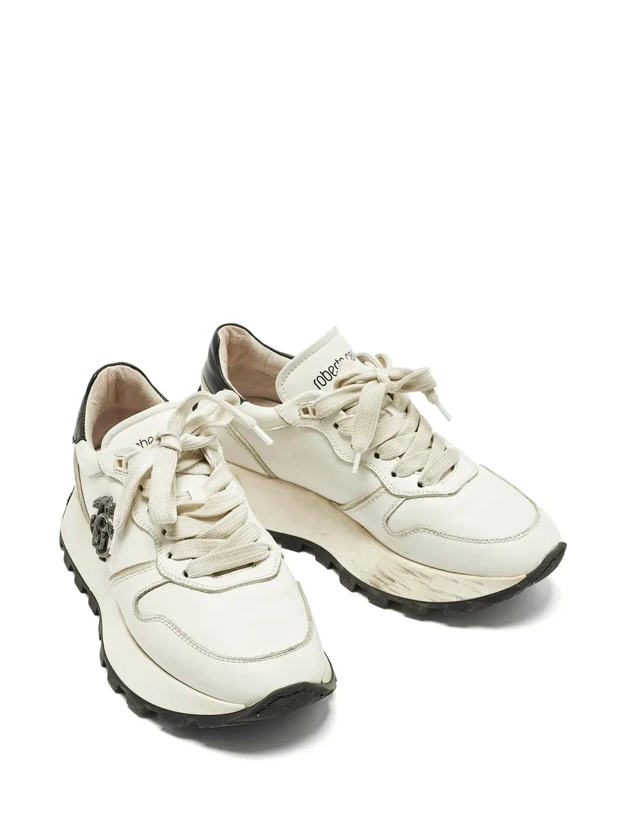 logo platform sneakers 9