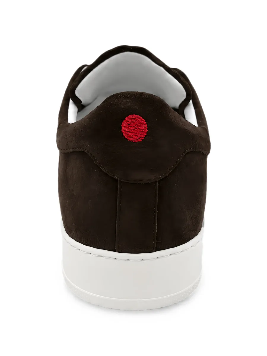 suede-finish sneakers 7