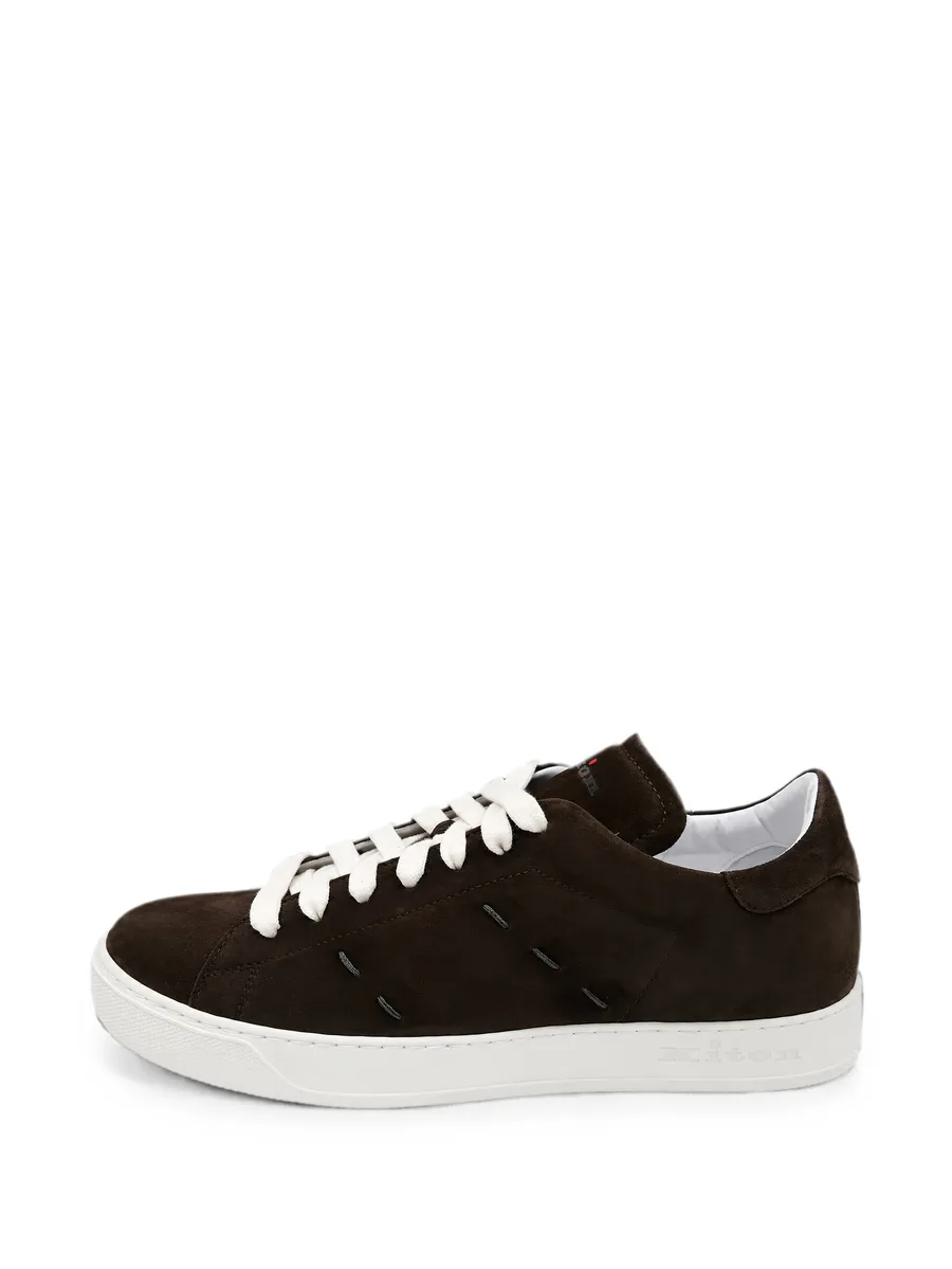 suede-finish sneakers 13