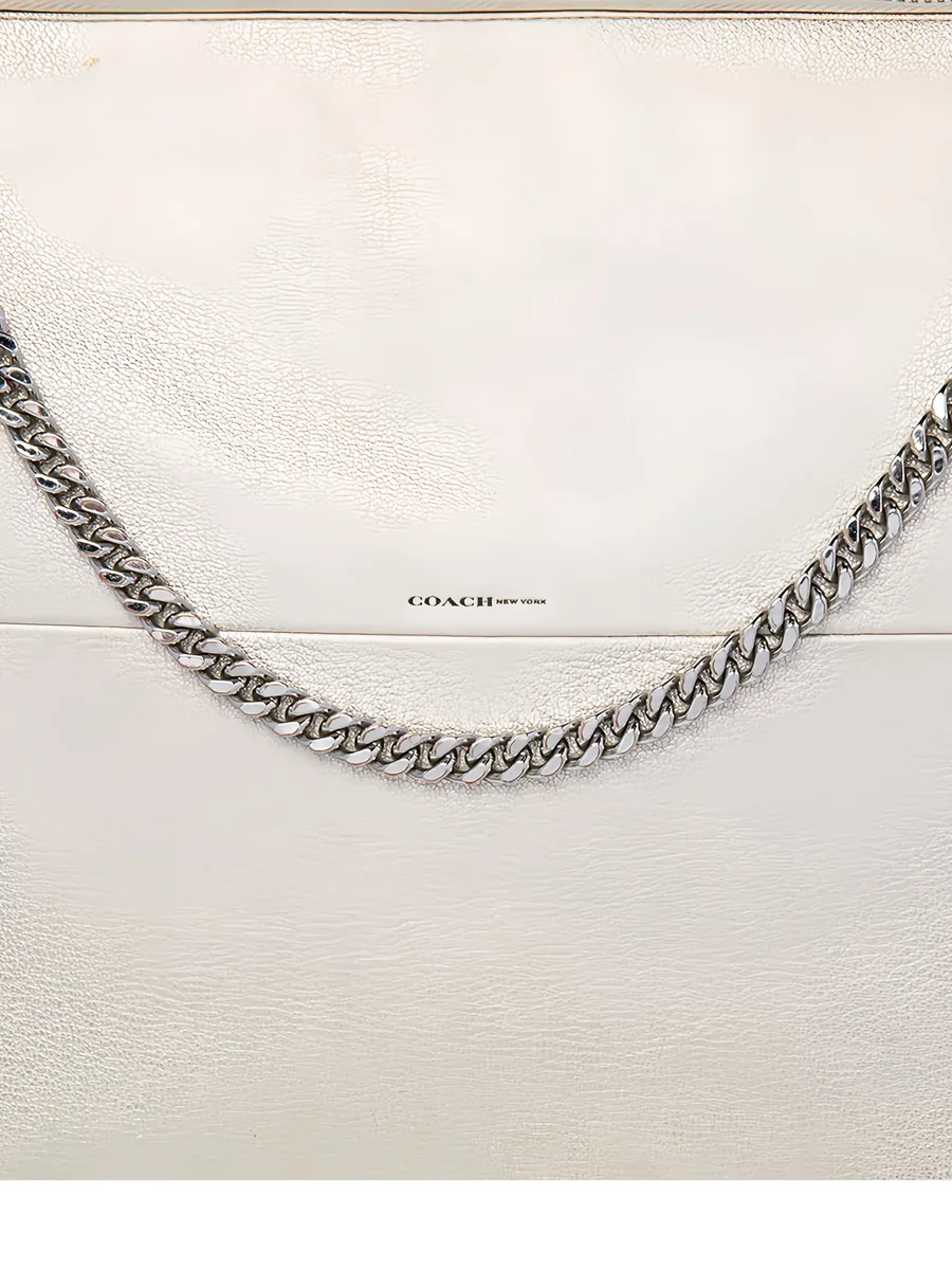 High-Rise leather shoulder bag 10
