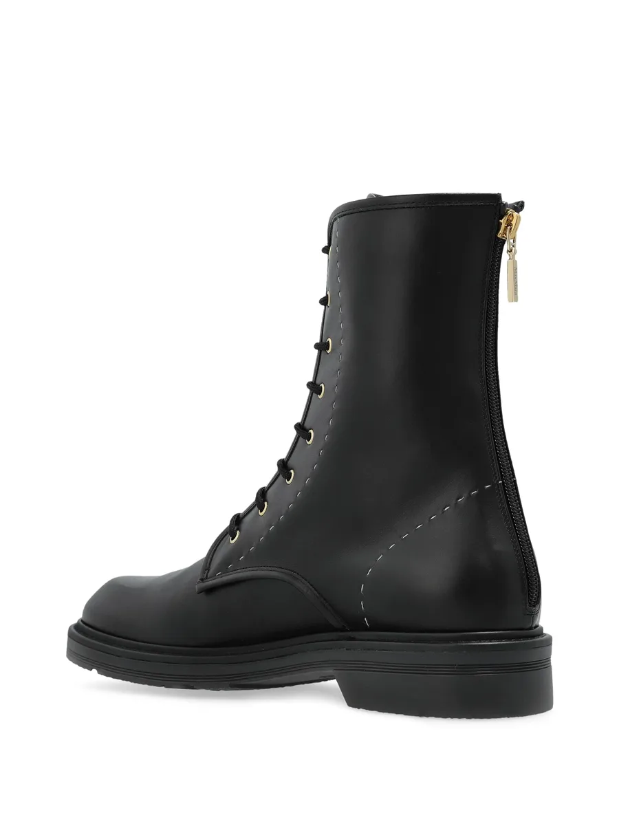 lace-up combat boots 4