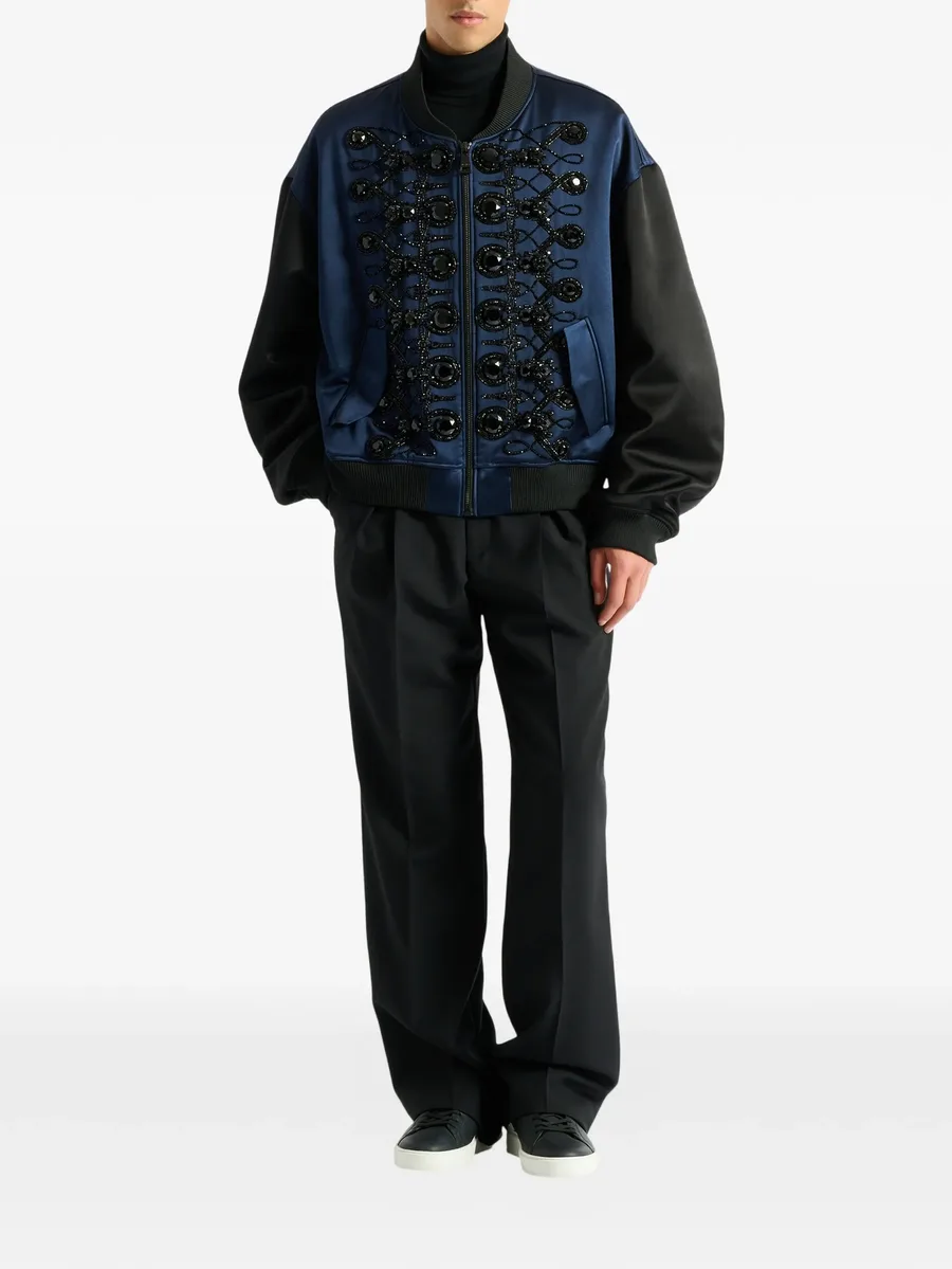 wool trousers with elasticated waist 3