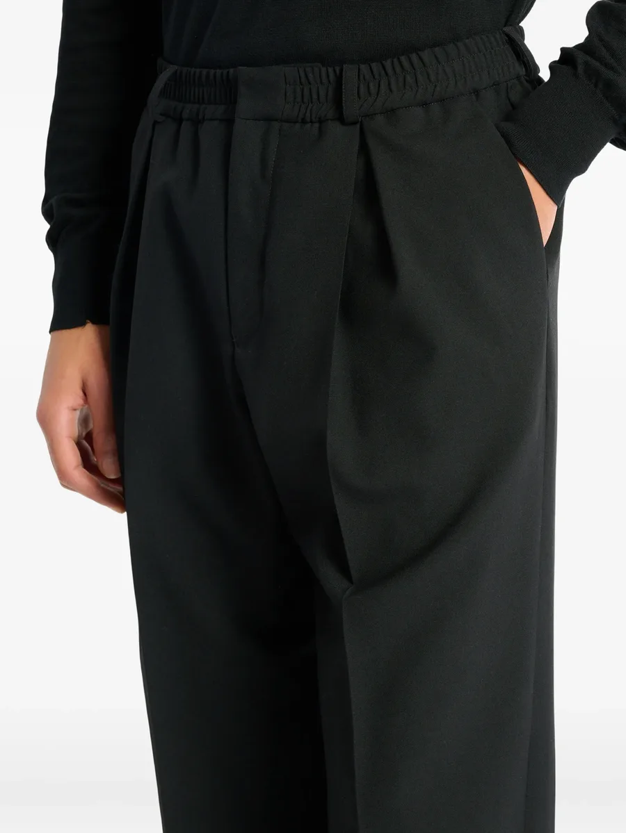 wool trousers with elasticated waist 14