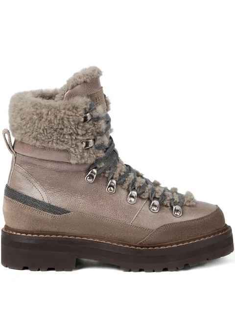 Monili-detail boots