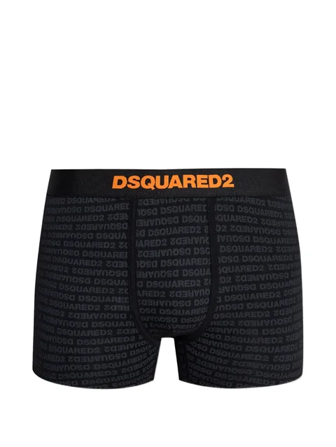 logo-print elasticated-waistband boxers